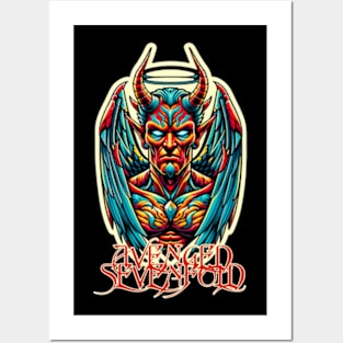 avenged nice demon Posters and Art